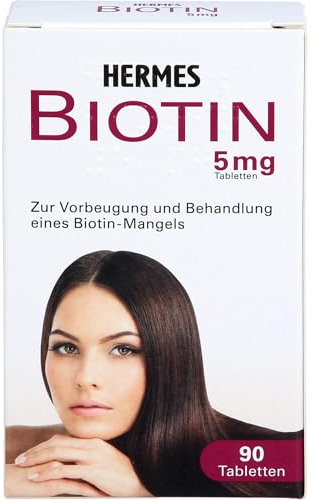 BIOTIN HERMES 5 mg Tabletten 90 St