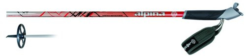 Alpina Sports ASC XT - Bastones de esquí de fondo, color rojo, 170 cm