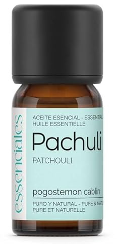 Essenciales - Ätherisches Patschuliöl, 100% rein, 10 ml | Ätherisches Öl Pogostemon Cablin
