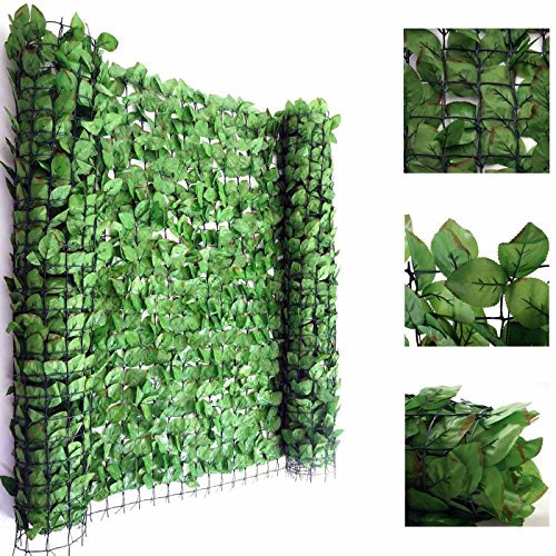 Pare-vue balcon haie hêtre, clôture - 300x100cm clair