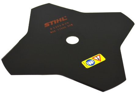 Stihl 4000 713 3801 Lame en métal 4 dents 230 mm