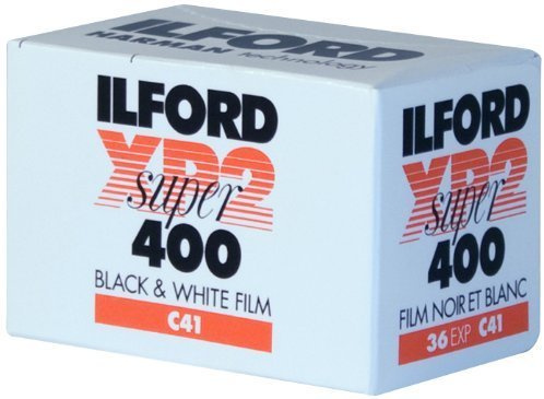 2 X Ilford XP-2 Super 400 135-36 Black & White Film by Ilford