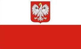 XXL Polen mit Wappen Fahne Flagge Gr. 2,50x1,50m mit Ösen - FRIP –Versand®