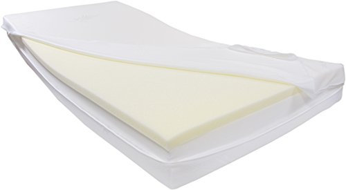 Dibapur ® VISCO VITAL: Orthopädische Kaltschaummatratze mit Visco Auflage/Einlage - (90x200) Kernhöhe ca. 17 cm, mit Aloe Vera Bezug ca. 17,5 cm - Made in Germany