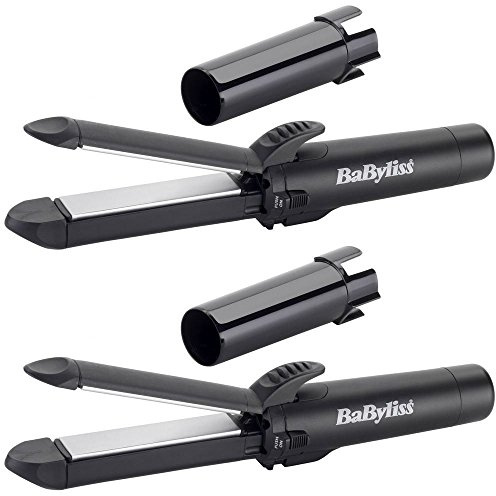 Babyliss 2581BU (2 paquetes) Pro Cordless Portátil Ceramic Gas Plancha de Pelo