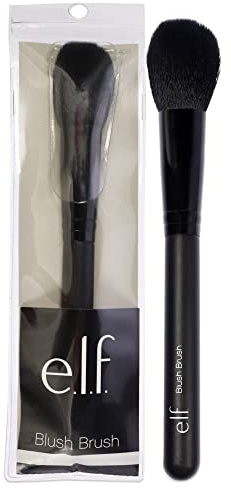 E.L.F. Cosmetics Blush Synthetic Hair Brush, Black