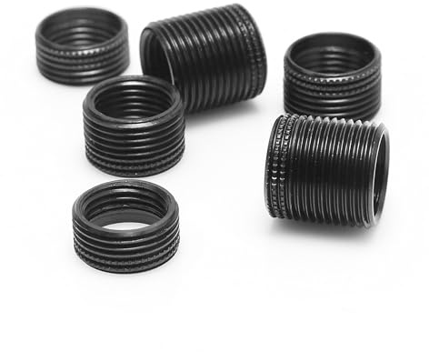 OEMTOOLS 25648 Fix-A-Thread Spark Plug Saver Inserts, Metric, M14 - 1.25, Socket Rethreading Kit Components For Car, Truck, RV, And Aviation Repair, 14mm Thread