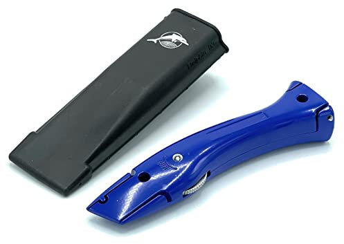 Blue Delphin Carpet Fitters Dolphin Knife With Holster