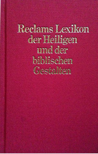 Keller, Hiltgart L.: Reclams Lexikon der Heiligen und der biblischen Gestalten. Legende und Darstellung in der bildenden Kunst. 6., durchges. Aufl. Stuttgart, Reclam, 1987. 8°. 655 S. Leinen. Schutzumschl. (ISBN 3-15-010154-9)