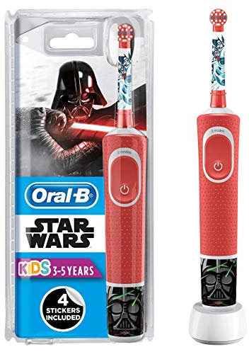 Oral-B Stages Power Electric Toothbrush Rechargeable for Kids Featuring Star Wars Characters