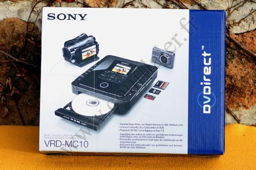 Sony DVDirect VRDMC10 Stand Alone DVD Recorder/Player (Black)
