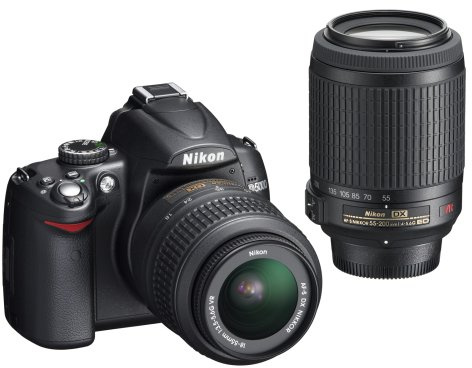 Nikon Digital Single-Lens Reflex Camera D5000 Double Zoom Kit D5000Wz Jp F/S