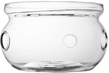 Bredemeijer tevärmare Verona, enkelväggigt glas, transparant, 148x148x82 mm