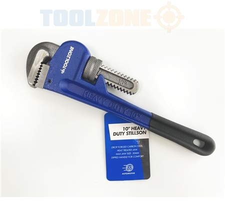 Toolzone 250mm (10) Heavy Duty Stilsons Pipe Wrench