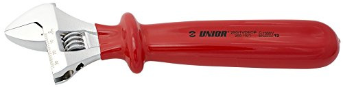 Unior 250/1VDEDP Einmaulschlüssel, verstellbar, schutzisoliert, 250 mm