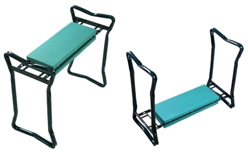Trademark Innovations Garten-Kniebank und Sitz: 58,9 cm L x 28,9 cm B x 48,3 cm H