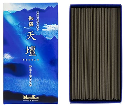 Nippon Kodo Incienso Japonés Tendan Kyara, Madera de Agar (Aloe), Caja Grande