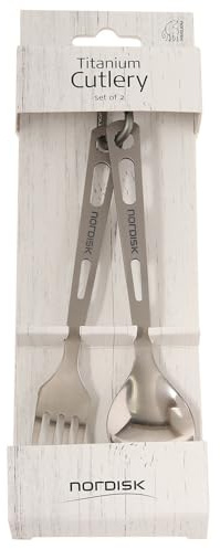 Relags Besteck Nordisk Titanbesteck - 2er Set, Silber, One Size, 150905