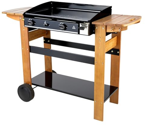 Somagic Griglia a Gas ASCAIN 2 bruciatori 6kW - Legno