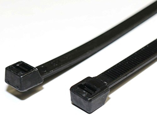 Rotek Kabelbinder 540mm lang, 7,8mm breit - Farbe: Schwarz (UV-beständig) - 100 Stk. Packung