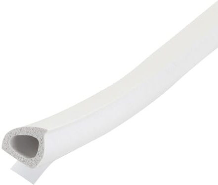 M-D Building Products 43846 3/8 in. x 3/8 in. x 17 ft. White Premium Silicone Rubber Platinum™ Window Seal for Ex-Large Gaps