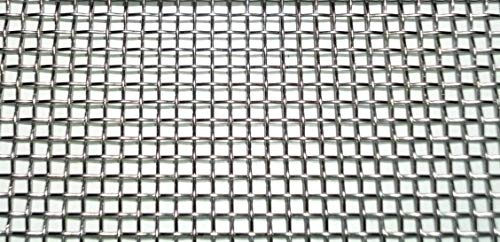 RIFFERT Edelstahl Siebgewebe/Gaze MW-2,5 mm 100x100 cm