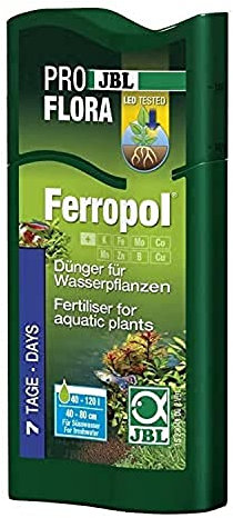 JBL Ferropol 100 ml, Plant fertiliser for freshwater aquariums