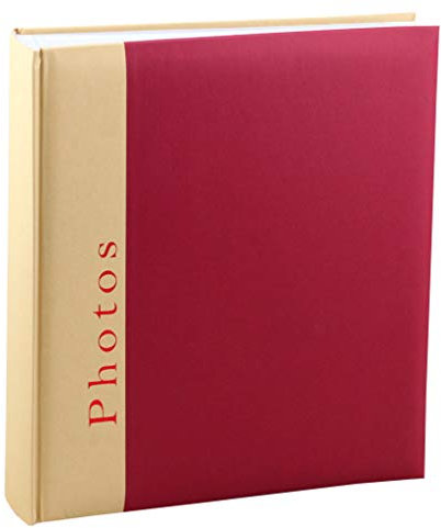 Chapter Fotoalbum in 30x30 cm 100 Seiten Foto Album Buchalbum Jumbo: Farbe: Bordeaux