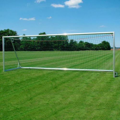 Fußball Tornetz Fußballtornetz 7,50 m x 2,50 m Tiefe Oben 0,80 m unten 2,00 m Fußballnetz PP 4 mm Farbe Grün