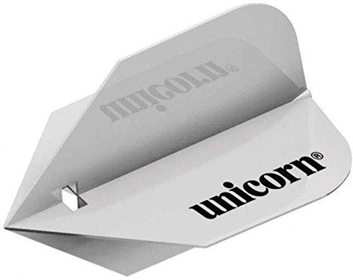 Unicorn Super True 125 Plus Dart Flight, Clear, One Size, (1 Pack of 3)
