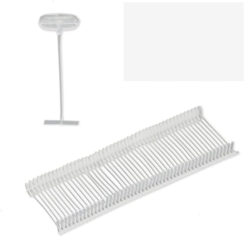Pokornys – 5.000 Heftfäden (40mm) - für Etikettierpistole Standard ORIGINAL BANOK Micro Space I Tag Pins aus transparentem Kunststoff zur Etikettierung von Kleidung und Textil