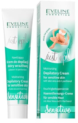 Eveline Cosmetics Just Epil Sensitive Haarentferung Feuchtigkeitscreme 125 ml
