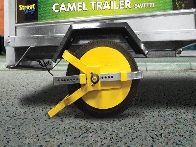 Motionperformance Essentials Yellow Full Face 8 - 10 Trailer & Caravan Security Wheel Clamp