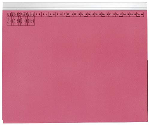 Q-Connect KF15788 Hängemappen und Zubehör Hängehefter Linksheftung rot