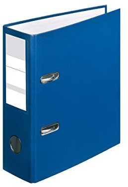 Ordner / DIN A5 / 80mm breit / Farbe: blau