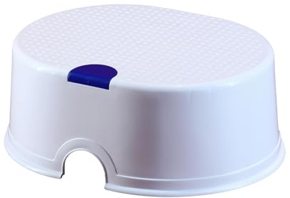 Schemel de Luxe - Kinder Tritthocker - stilvoll erhöht am Waschbecken & WC - für sicheren Stand - für die richtige Höhe am Waschbecken und WC