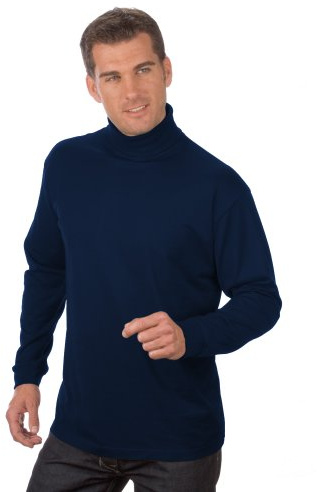 QUALITYSHIRTS Langarm Rolli, Gr. 6XL, dunkelblau