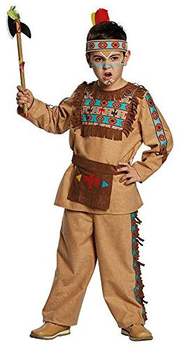 Rubie's Kinder Kostüm Indianer Junge Indianerkostüm Karneval Fasching Gr.152