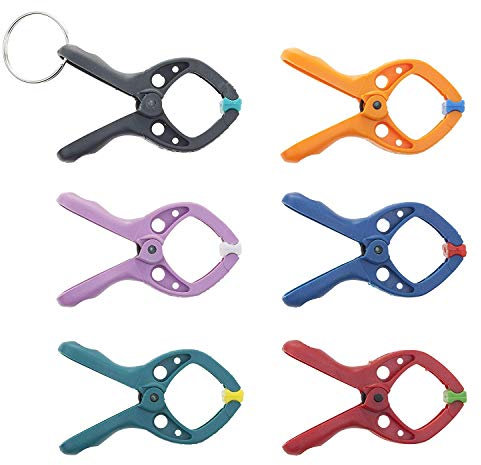 wolfcraft Mini-Federzwingen-Set microfix - 3420000 - Die Federzwinge im Miniformat für knifflige Aufgaben!