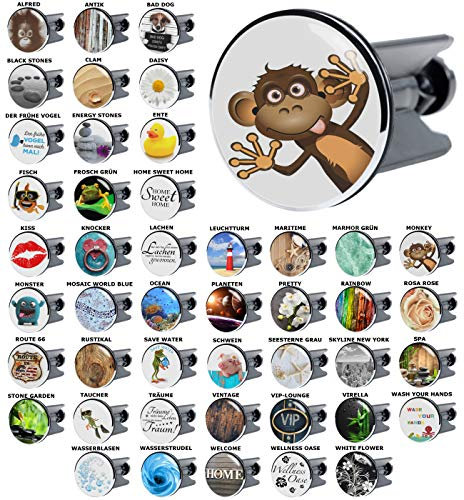 Sanilo Waschbeckenstöpsel Monkey, viele schöne Stöpsel für das Waschbecken zur Auswahl, hochwertige Qualität