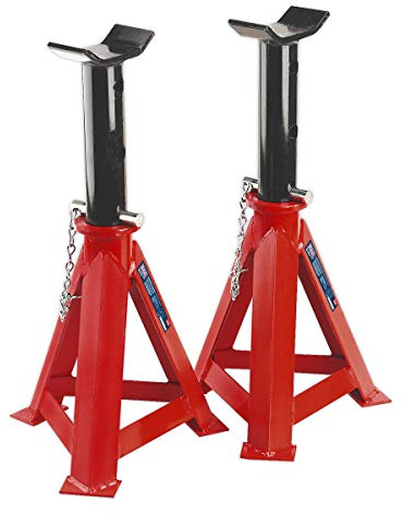 Sealey As12000 axelstativ 12 ton kapacitet per stativ 24 ton per par