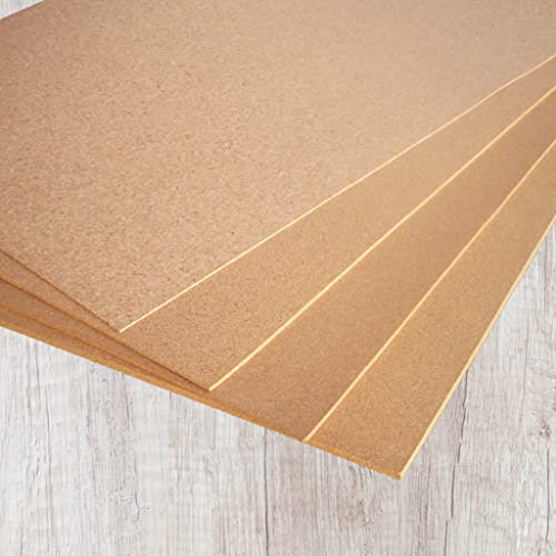 Mengler GmbH Korkplatte, 6 mm, 600 x 900 mm, Isolationsplatte