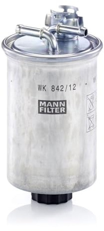 MANN-FILTER, WK 842/12 x Kraftstofffilter | Für PKW, Schutz des Kraftstoffsystems, Injektorschutz, Zuverlässige Kraftstoffversorgung, Echte OE-Technologie