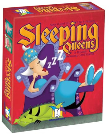 Gamewright | Sleeping Queens | Card Game | Ages 8+ | 2-5 Players | 20 Minutes Playing Time