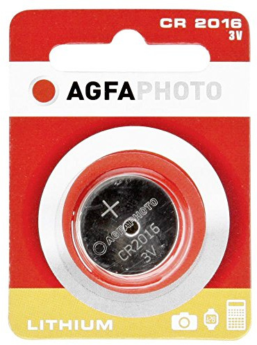 AgfaPhoto Lithium Pile bouton batterie CR 2016