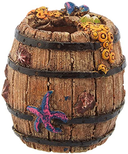 Nobby Aqua Ornaments Fass, 8,5 x 8,5 x 9 cm, 1 Stück