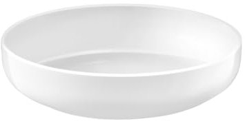 Médard de Noblat - Assiette salade et pâtes - D20 cm et 70 cl - Yaka - Porcelaine - Lot de 6 - Blanc
