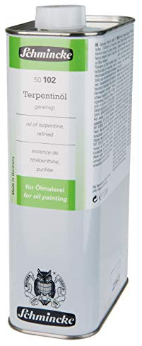 Schmincke 1000ml Hilfsmittel TerpentinOel, gereinigt Oel 50 102 029