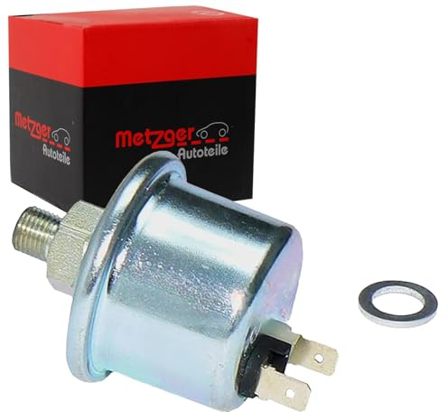 Metzger 0906014 Sensor, Öldruck | Kompatibel mit: AUDI 100 C3 Avant, 100 C3 Stufenheck, 100 C4 Avant, 100 C4 Stufenheck, 200 C3 Stufenheck, 80 B3 Stufenheck