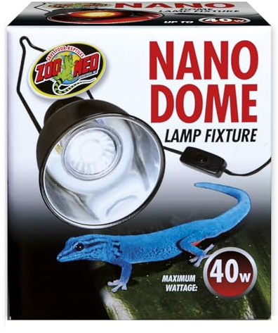 Zoo Med Nano Dome Single Lamp Fixture, 40 Watt